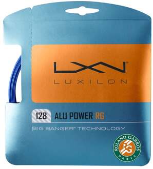 Luxilon Alu Power Roland Garros Set Snaren 12,2m-Blauw - 1.28