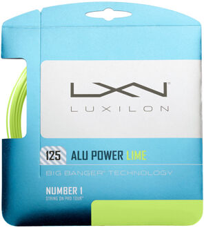 Luxilon Alu Power Set Snaren 12,2m limoen - 1.25