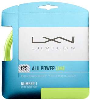 Luxilon Alu Power Set Snaren 12,2m limoen - 1.25