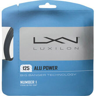 Luxilon Alu Power Set Snaren 12,2m-Zilver - 1.20,1.25,1.30