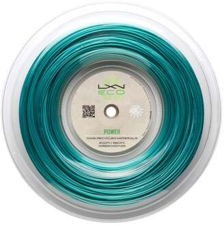 Luxilon Eco Power Rol Snaren 200m-Petrolblauw - 1.25