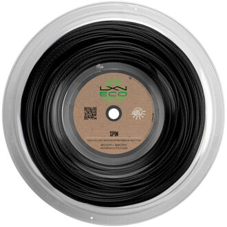 Luxilon Eco Spin Rol Snaren 12,2m zwart - 1.25