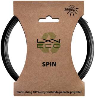 Luxilon Eco Spin Set Snaren 12,2m-Zwart - 1.25