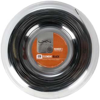 Luxilon Element Rol Snaren 200m Special Edition-Zwart - 1.28