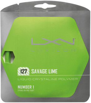 Luxilon Savage Lime Set Snaren 12,2m groen - 1.27