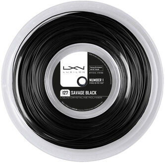 Luxilon Savage Rol Snaren 200m zwart - 1.27