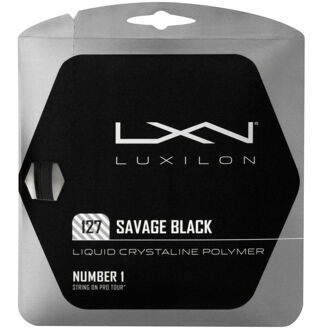 Luxilon Savage Set Snaren 12,2m zwart - 1.27