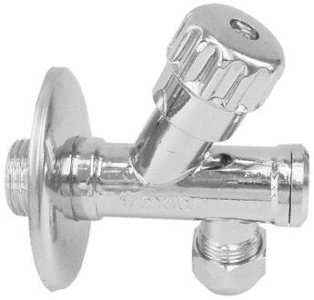 Luxor Hoekstopkraan 1/2 Bui.X10 Met Filter Aqua Splash