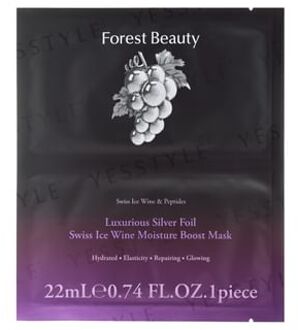 Luxurious Silver Foil Swiss Ice Wine Moisture Boost Mask 1 pc