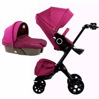 Luxury baby stroller High landscape 2 in 1 baby car two way baby travel dolly folding portable trolley portable stroller