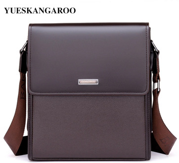 Luxury Brand Leather Messenger Bags Men Crossbody Bags For Men Casual Travel Shoulder Bag Business Briefcase Handbags Male Bags