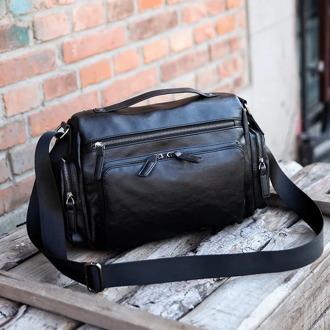 Luxury Brand Men's Messenger Bag Casual Vintage Leather Shoulder Bag Crossbody Bags Handbags Man Business Laptop Bags