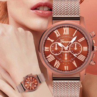 Luxury Bussiness Women's Watches Stainless Steel Dial Clock Ladies Watch Female Watch Clock Reloj Mujer Relogio Feminino