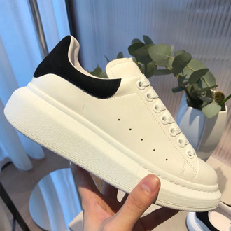 Luxury Design White Shoes Vulcanized Shoes Womanhigh Quality Alexander Shoes Fashion Sneaker Women and Men Plus Size 44