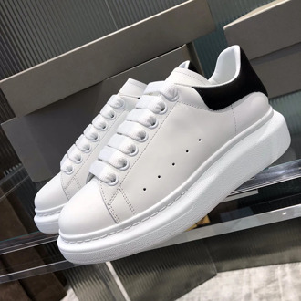 Luxury Design White Shoes Woman Thick Bottom Platform High Quality Alexander Sneakers Casual Couple Shoes Men and Women