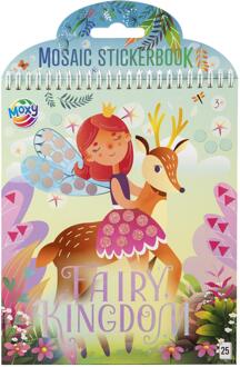Luxury mosaic stickerboek fairies