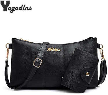 Luxury PU Leather Crossbody Bags For Women Shoulder Bags Designer Ladies Messenger Bags Female Vintage Handbags and Purses