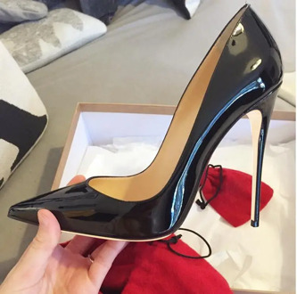 Luxury Shoes Women Designers Side Red Pumps Sexy Wedding Shoes 8cm 10cm 12cm High Heel Women Sexy Heels Shoes Ladies Shoes