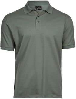 Luxury Stretch Polo Heren donkergroen - XXXL