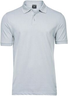 Luxury Stretch Polo Heren lichtblauw - M