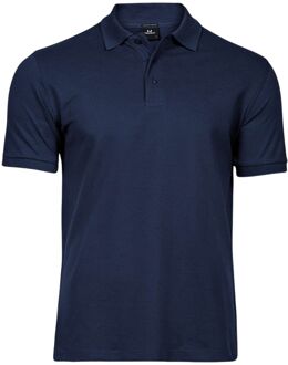 Luxury Stretch Polo Heren navy - M