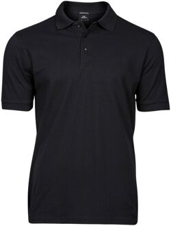 Luxury Stretch Polo Heren zwart - XXXL