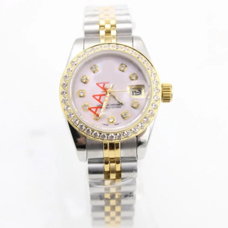 luxury women AAA 26mm automatic mechanical watch Shell face No battery sweeping DateJUST watches rolexable 205