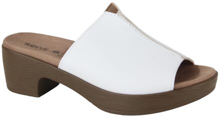 Luz 08 white dames slippers Wit - 38