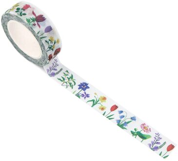 LX414 Bloem Boom Decoratie Tape Papier Washi Masking Tape Creatieve Scrapbooking Stationaire Kantoorbenodigdheden