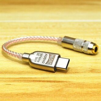 Lxdac Dac ALC5686/ES9280C Usb C Dac Hoofdtelefoon Adapter 32bit386kHz Hifi DSD600ohm Hoge Versterker-Type C Naar 3.5mm Jack ALC5686 DAC
