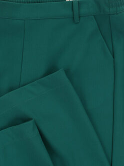 Lxs pantalon wide leg clover green voor dames in de kleur Groen