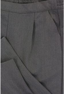 Lxs wide leg pantalon grey melee voor dames in de kleur Grijs