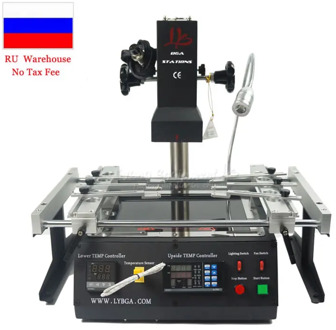 LY BGA IR6500 Rework Station Soldering Station 2300W IR Heating 2 Zones Infrared for Mobile Laptop Motherboard Chips Xbox Repair
