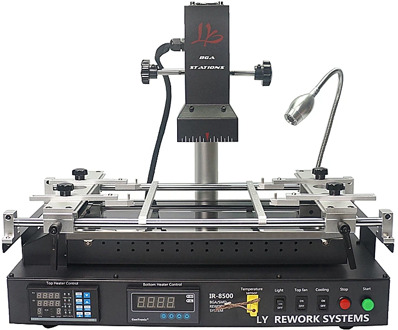 LY IR8500 Infrared IR Soldering Reballing BGA Rework Station For laptop Reparing IR8500 Heating Size Bigger Than IR6500