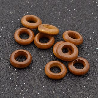 lychee 10 stks Houten Dreadlock Ringen Dread Haar Kralen Haar Vlecht Manchet Clip Gat Manchet Haar Vlechten