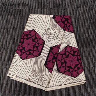 Lychee Leven 1Yard Ankara Afrikaanse Stof 100% Polyester Real Wax Print Diy Naaien Stof Vrouwen Feestjurk Ambachten
