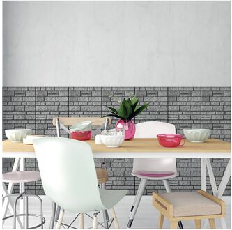 Lychee Leven 3D Graan Baksteen Muurstickers Vierkante Mozaïek Stok Tegel DIY Arts Ambachten Maken Home Decoratie Materiaal