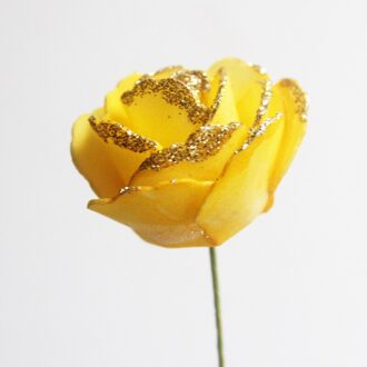 Lychee Leven 5 pcs Golden Kunstmatige Bloem Reed Diffuser Vervanging Stok DIY Handgemaakte Home Decoratie Eenvoudige Stijl Rotan