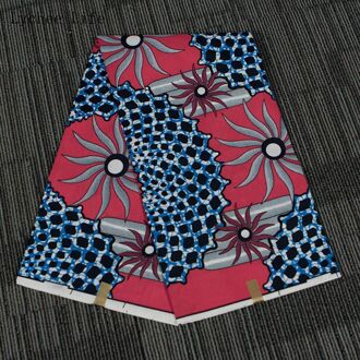Lychee Leven Ankara Afrikaanse Naaien Stof 100% Polyester Bloem Gedrukt Wax Stof Voor Diy Party Jurk Maken Ambachten