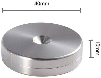 Lyele Speaker Voeten 316L Rvs Schokdemper Voeten Nagels Cd Speler Boekenplank Box Versterker Voeten Nagels Zelfklevende lucht blauw