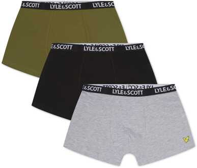 Lyle & Scott 3-pack Core Trunks in Multicolour Veelkleurig - 8-10J / 128-140cm