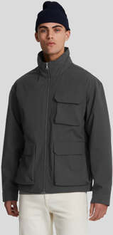 Lyle & Scott 3 Pocket Softshell Jas - Lak Zwart