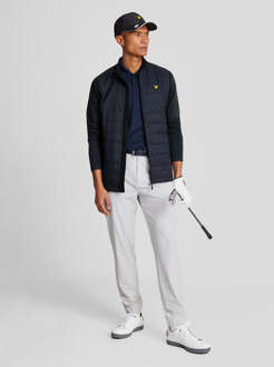 Lyle & Scott Baffle Gevoerde Golf Volledige Ritjas - Marineblauw Navy