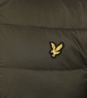 Lyle & Scott Baffle Jas Donkergroen - XL