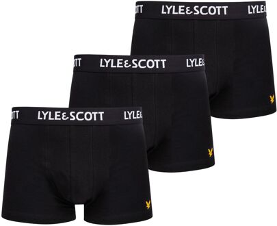 Lyle & Scott Barclay - Boxershort - 3-Pack - Zwart - mt: XL