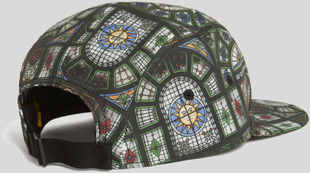 Lyle & Scott Baseballpet met glas-in-loodprint - Veelkleurig