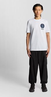 Lyle & Scott Born In The Borders Graphic T-Shirt - Wit