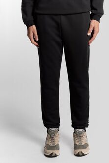 Lyle & Scott Brushback Fleece Joggingbroek met Cuffs - Zwart