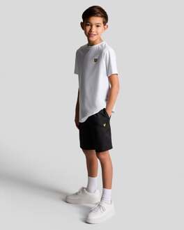 Lyle & Scott Brushback Fleece Shorts voor jongens - Zwart
