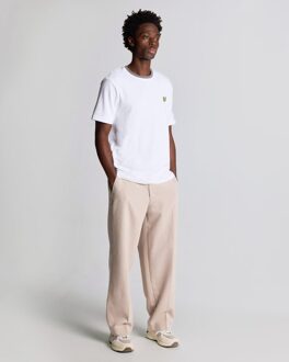Lyle & Scott Contrast Collar T-shirt - Wit